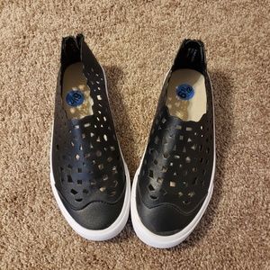 Restricted  womens slip on shoe